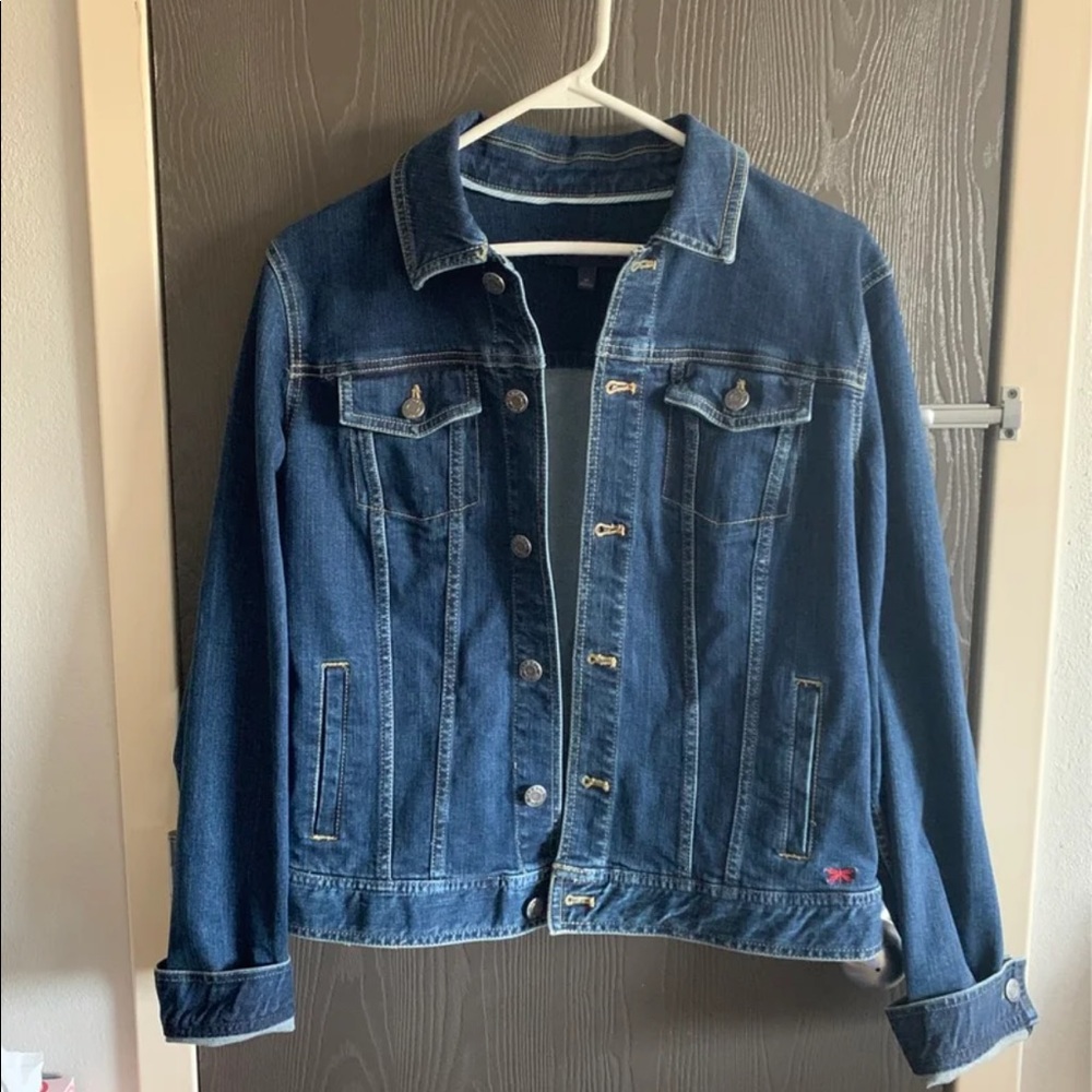 Talbots Jean Jacket